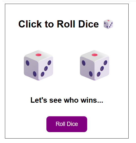 Dice Game Project